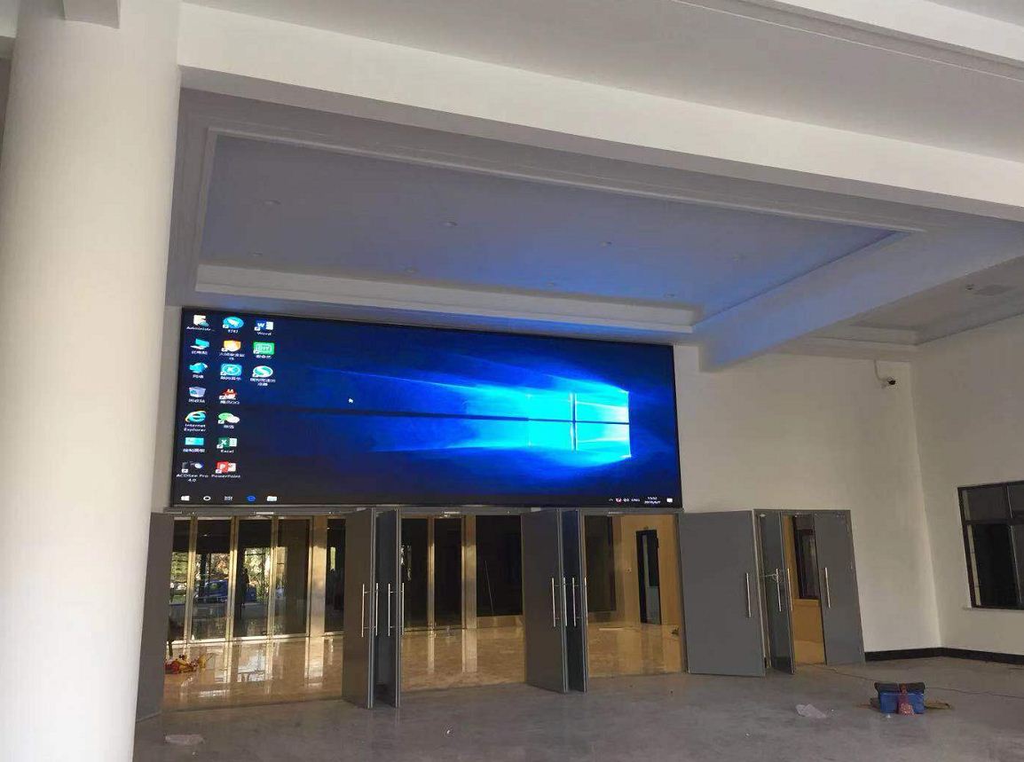 常德市某学校强力巨彩室内P4高清LED电子屏